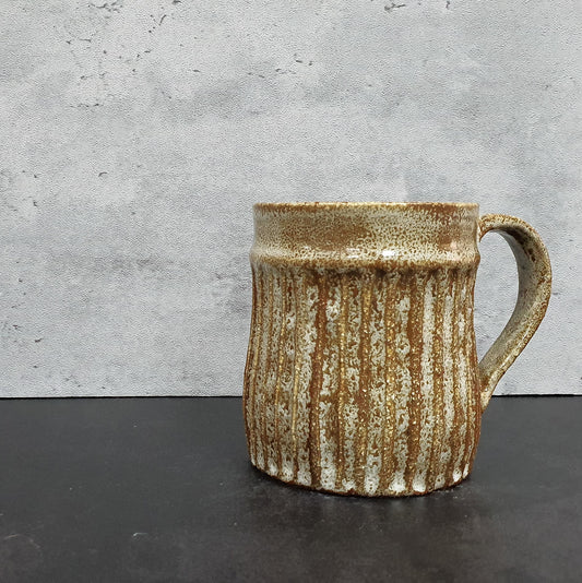 Mottled Copper Mug