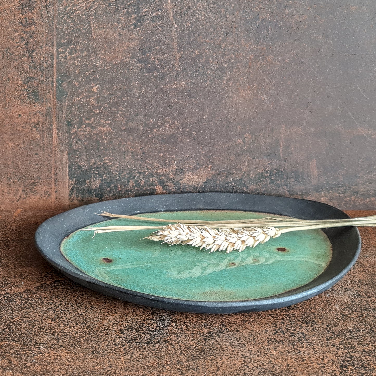 "Sea of Turquoise" Serving Platter