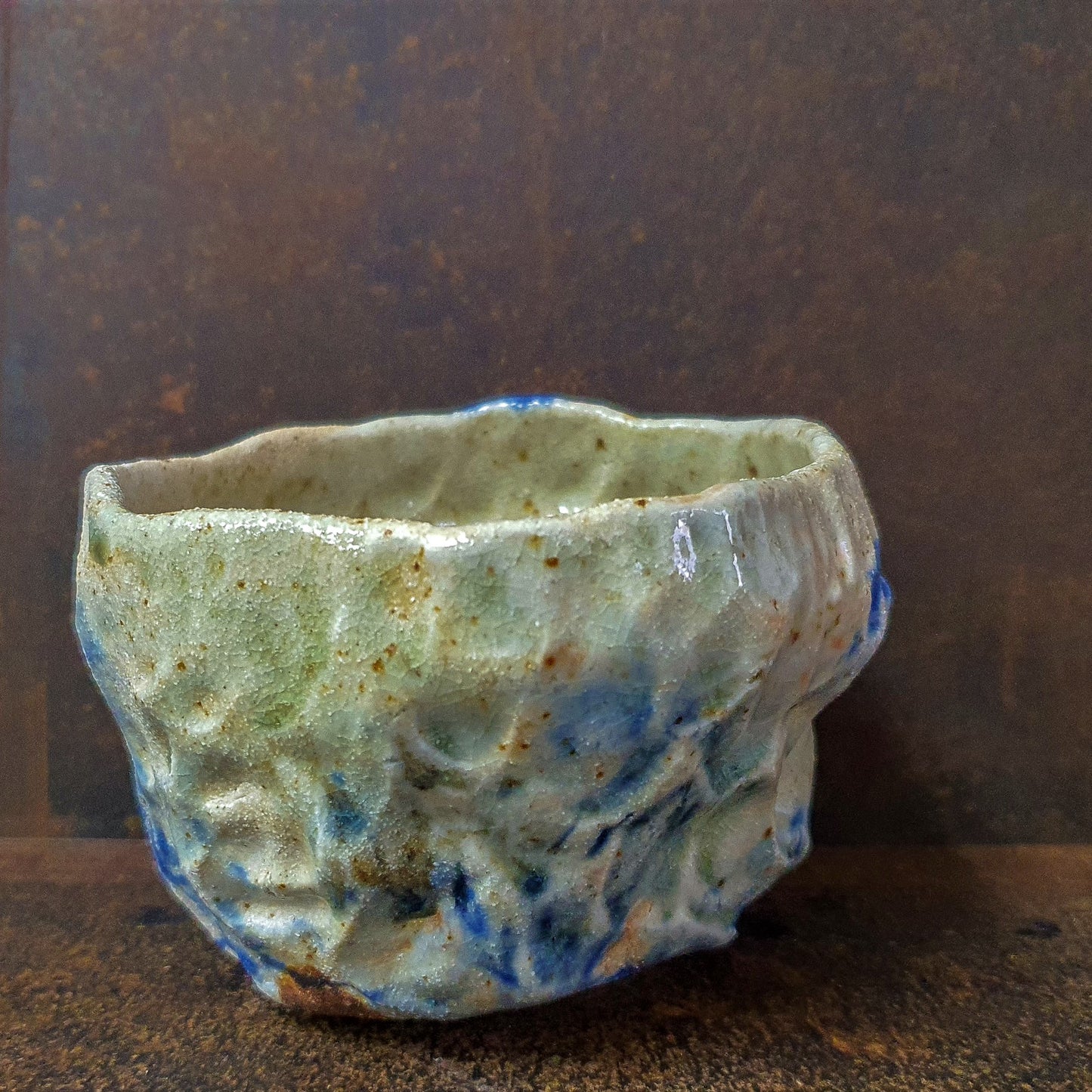 Light Blue Ash Chawan (Tea Bowl)