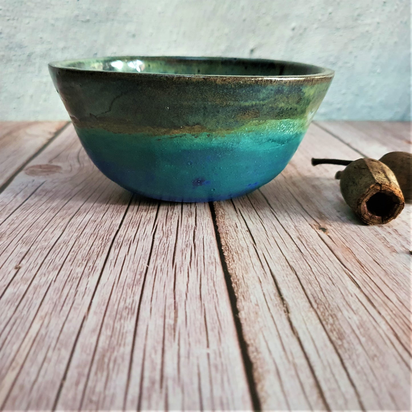 Waves At Sea Tea Bowl (Chawan)