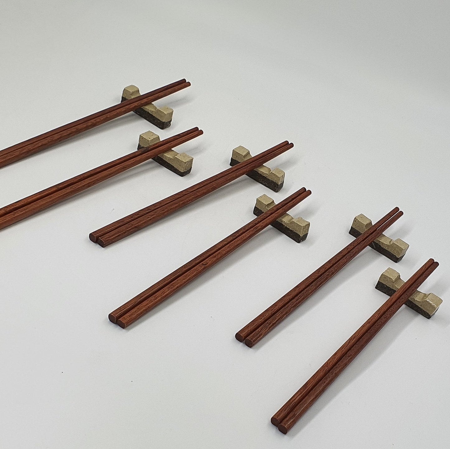 Chocolatte Chopsticks Rests (set of 6) with complimentary chopsticks