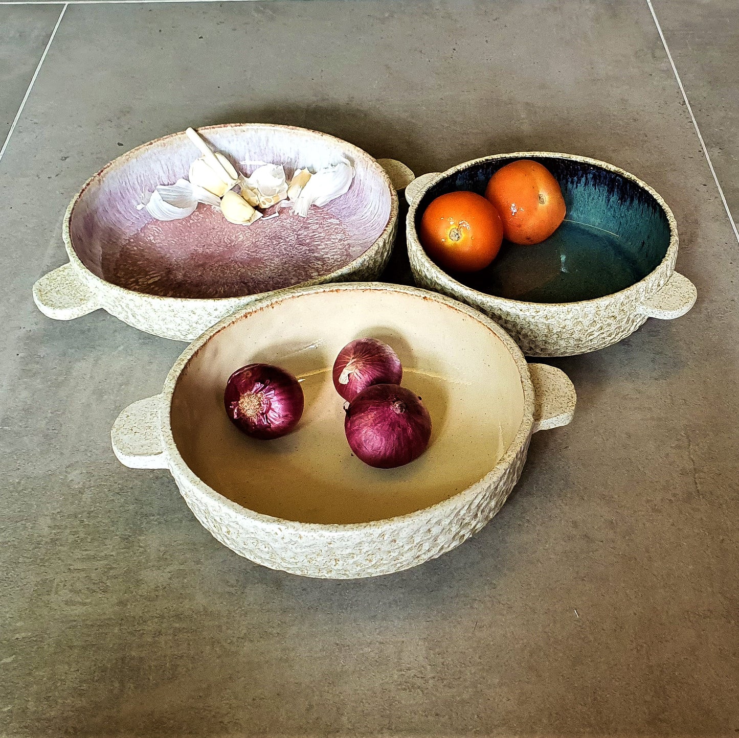 Troika Nesting Soup Plates / Bowls